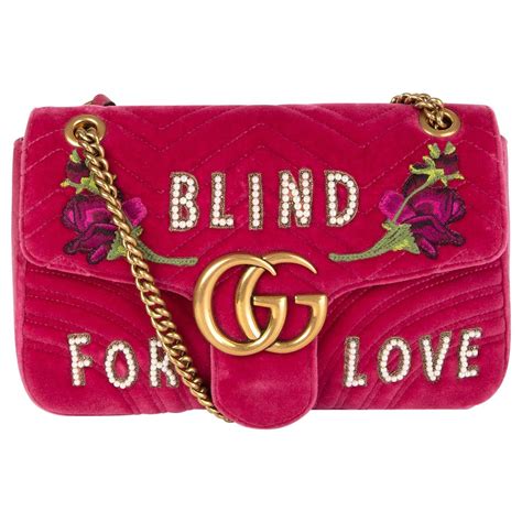 gucci bag blind for love|blind for love Gucci earrings.